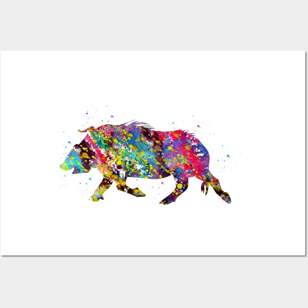 Wild Boar Wall Art by erzebeth